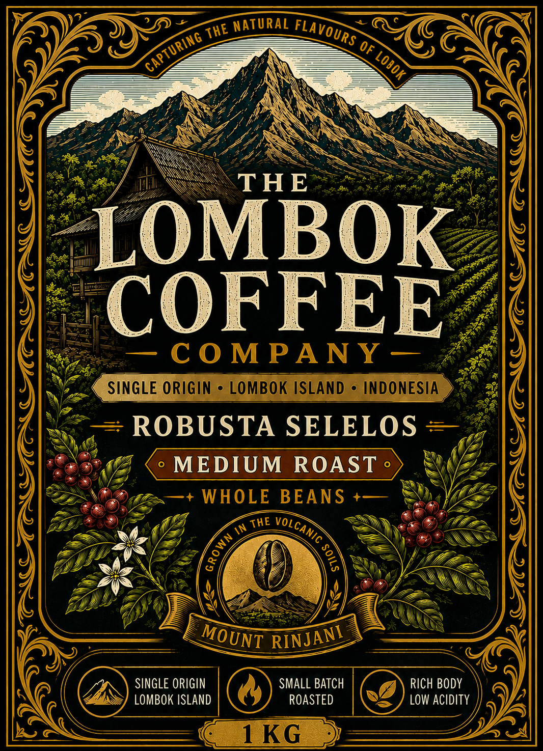 Robusta Selelos Medium Roast 1kg