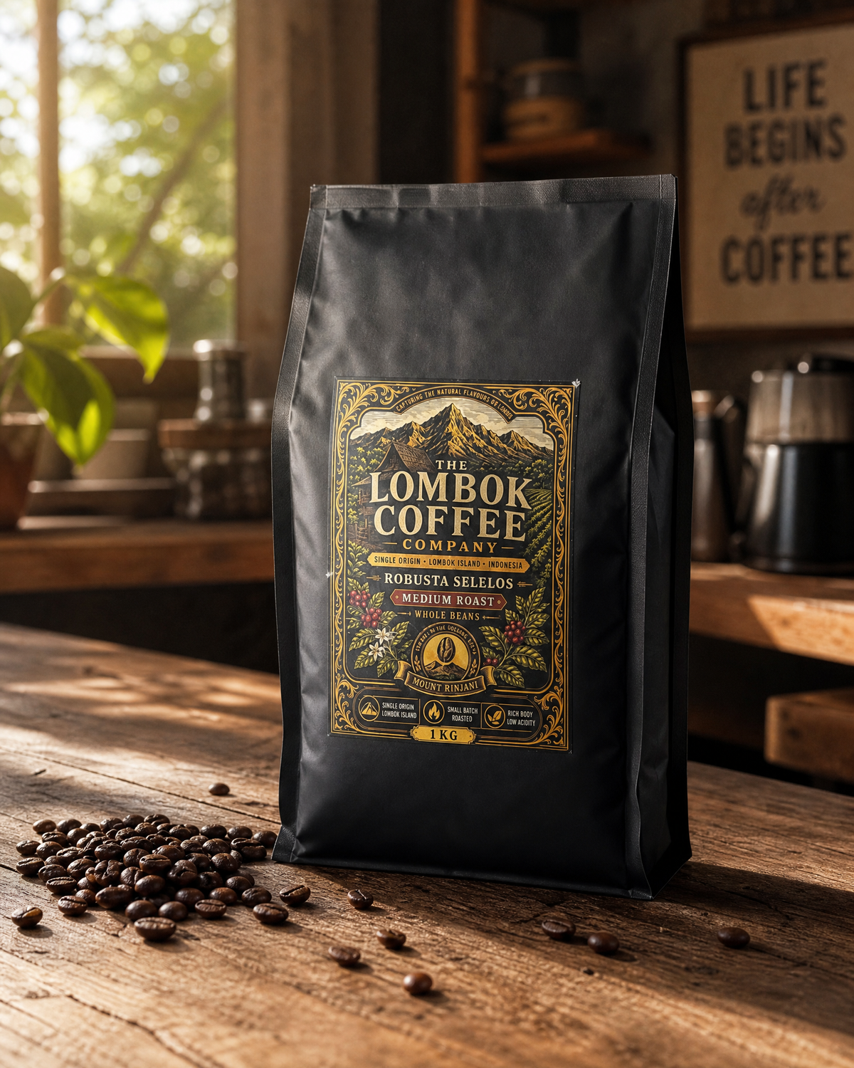 Robusta Selelos Medium Roast 1kg